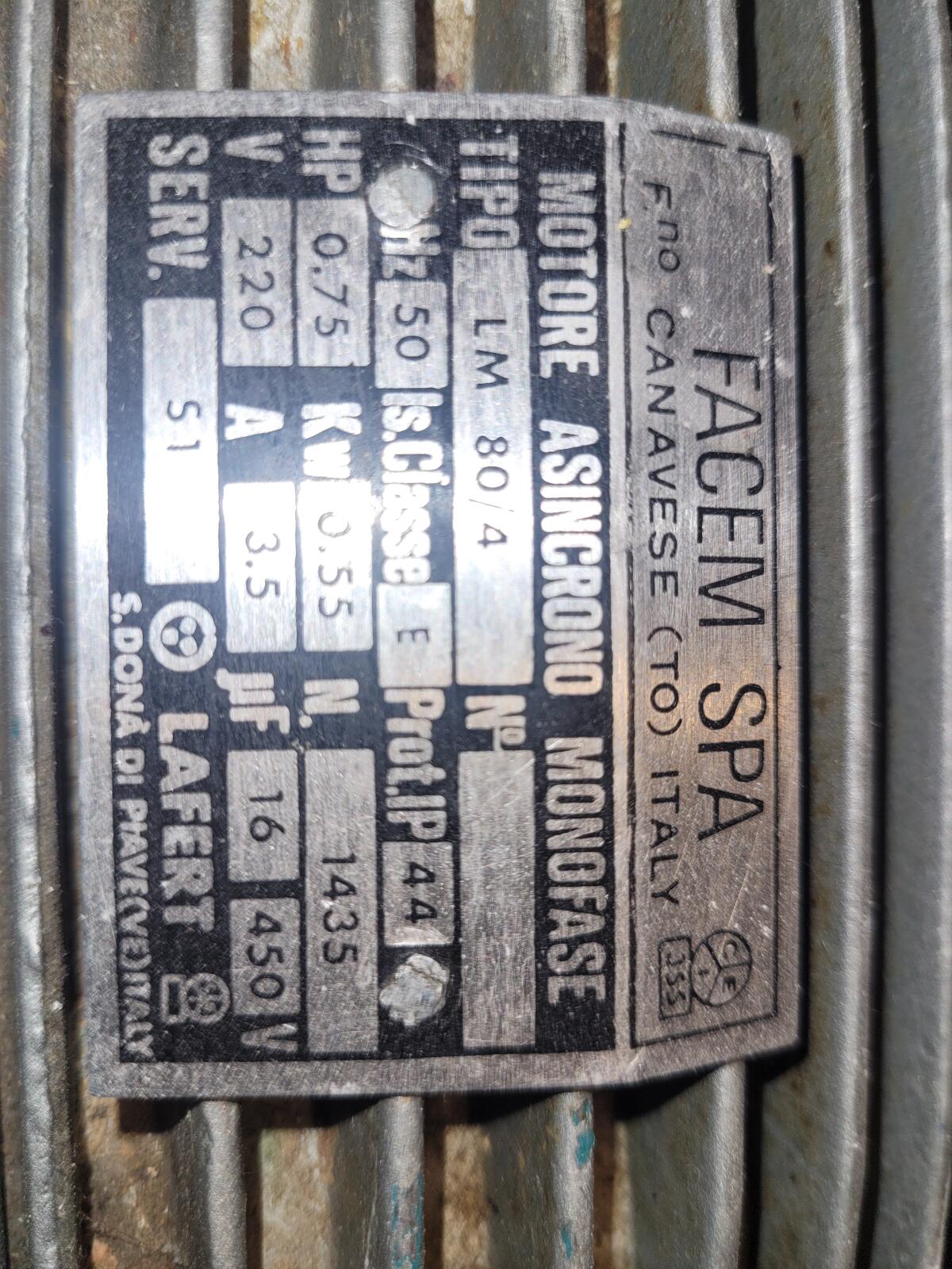 Fleischwolf Facem Spa 3