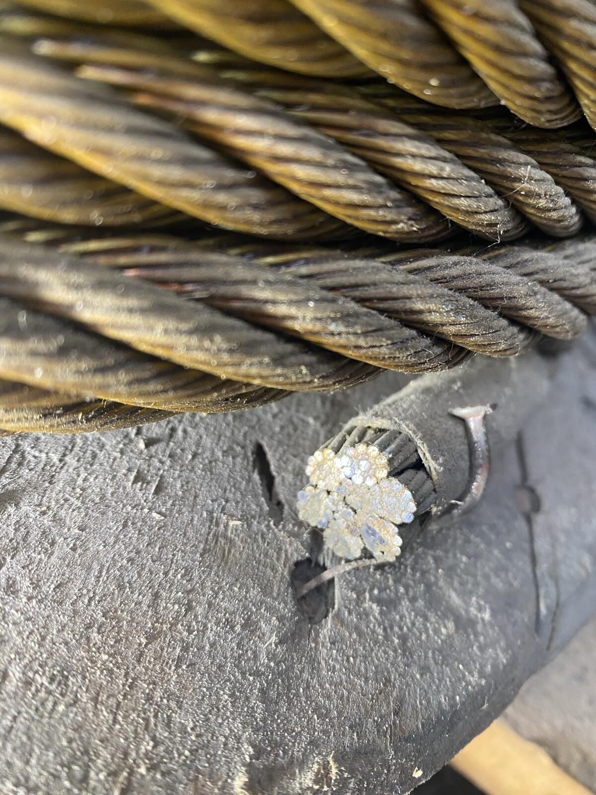 Stahlseil Windenseil Seilbahn 2