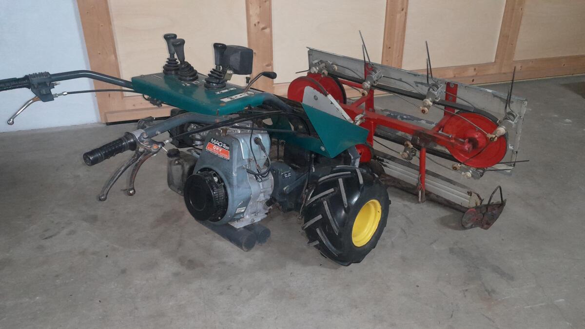 Eingrasmäher, Eingraser, Pucha, Bucher 309 2