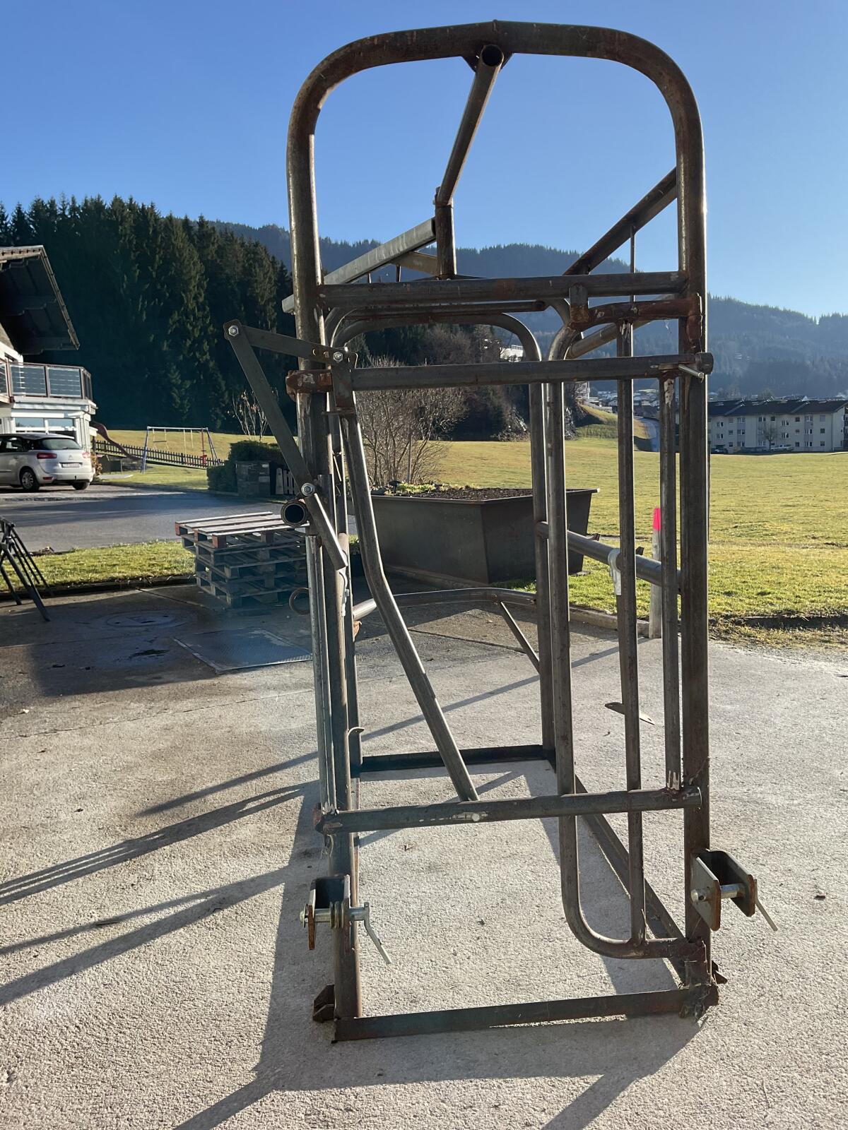 Material für Klauenpflegestand 3