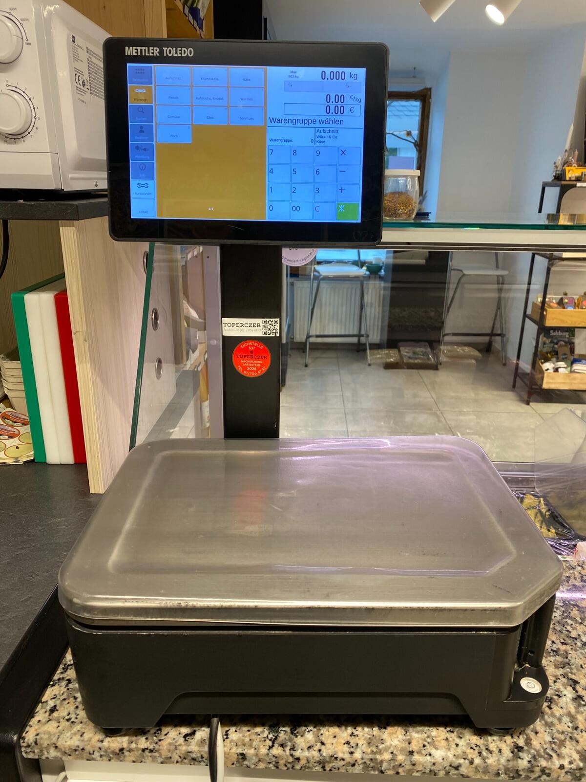 2 x Mettler Toledo Fresh Base Etikettenwaage 2