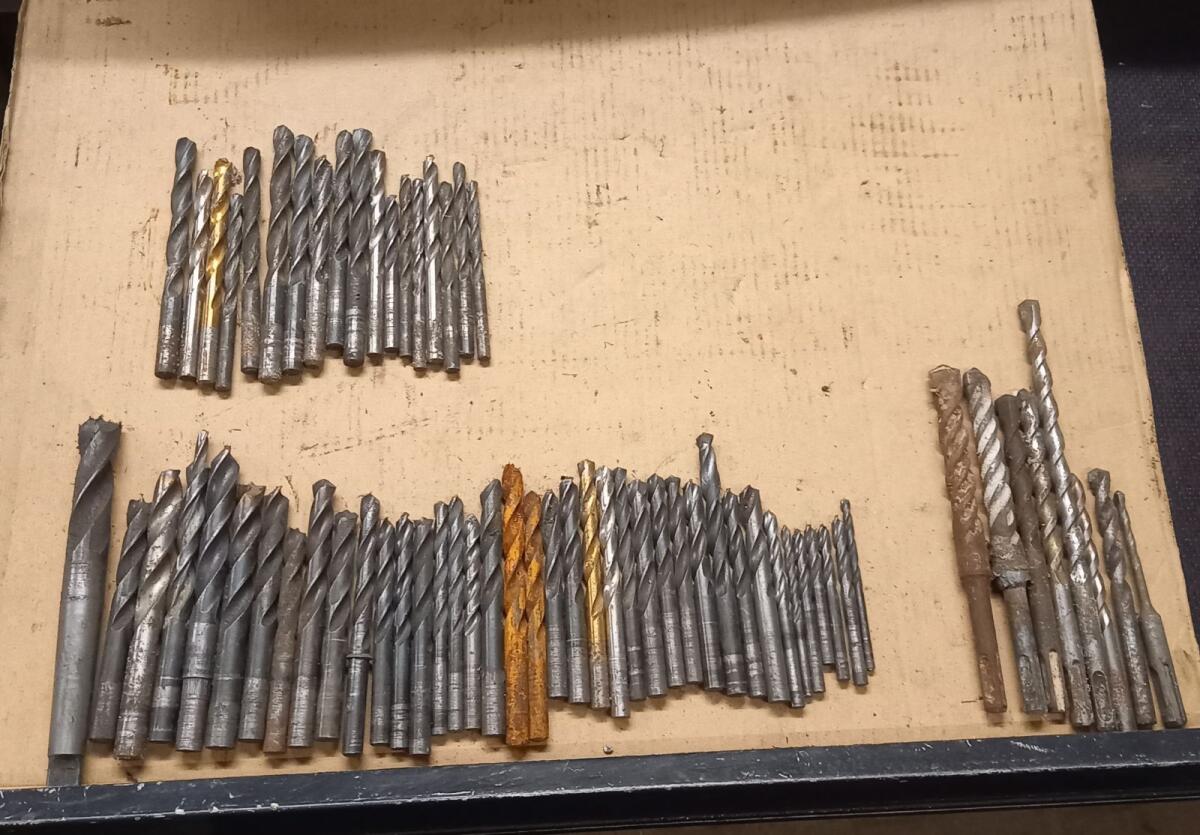 Alte stumpfe Bohrer 1