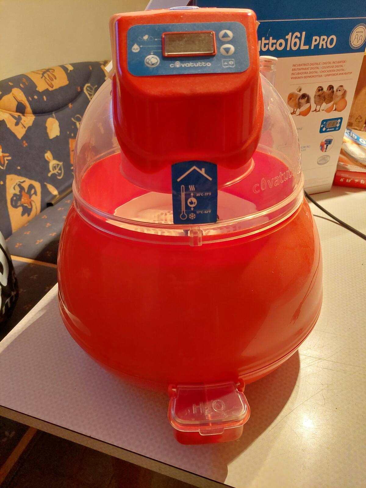Brutapparat Brutautomat Inkubator Covatutto 16L 3