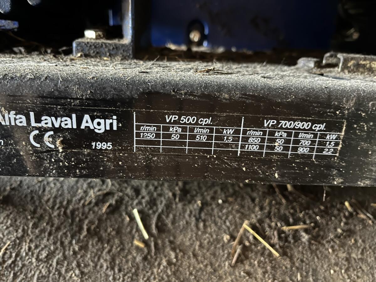 Vakuumpumpe DeLaval 2