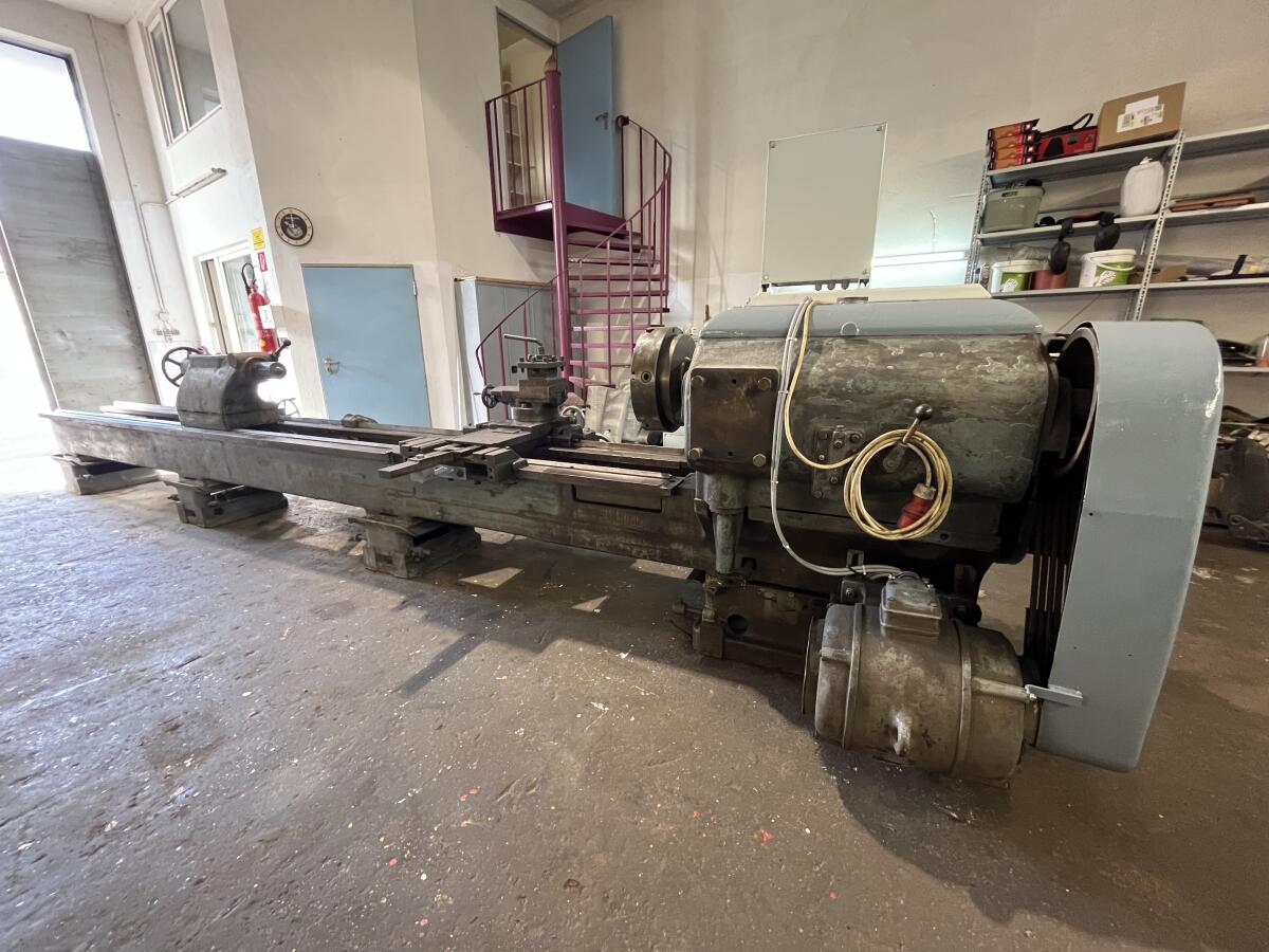 Heid Leit- und Zugspindel-Drehbank 2
