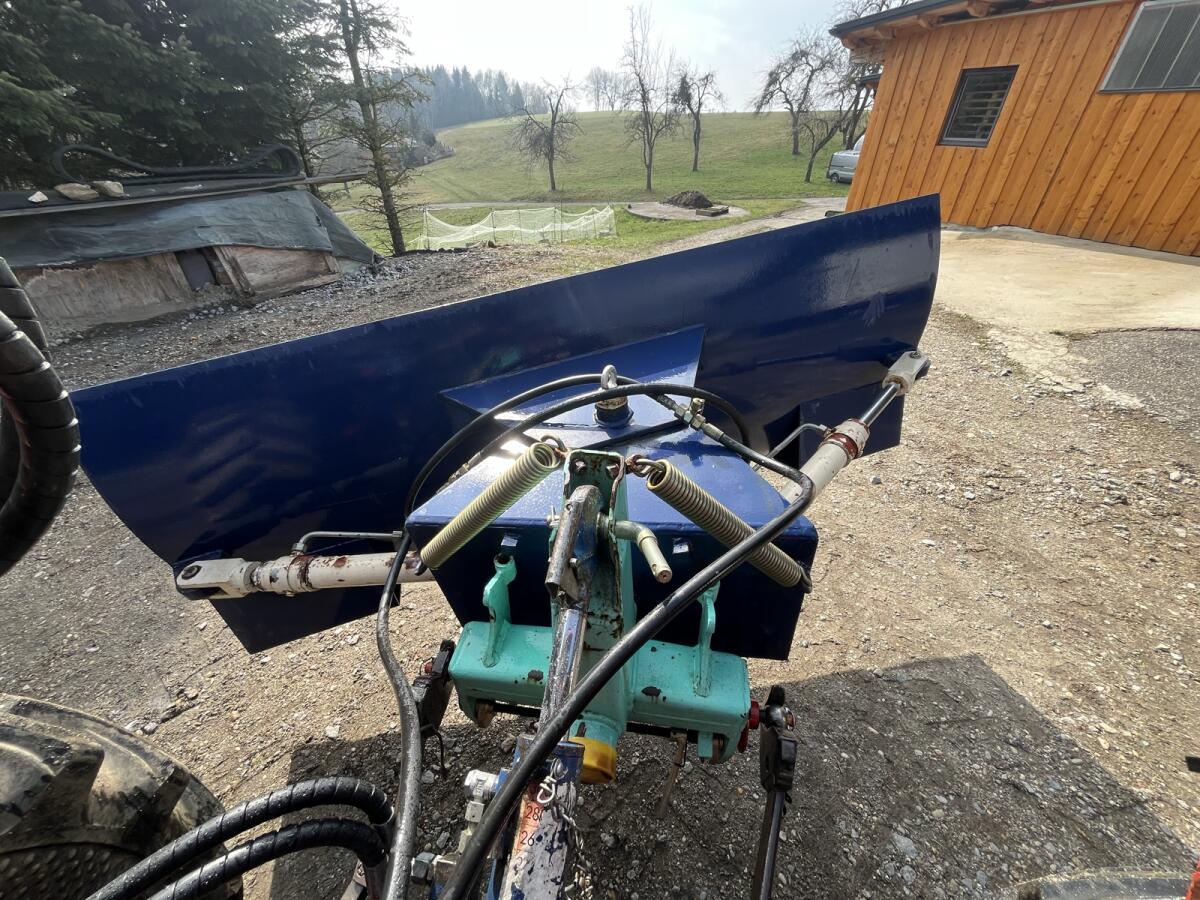 Schneeschild, Futterschieber (Eigenbau) 2