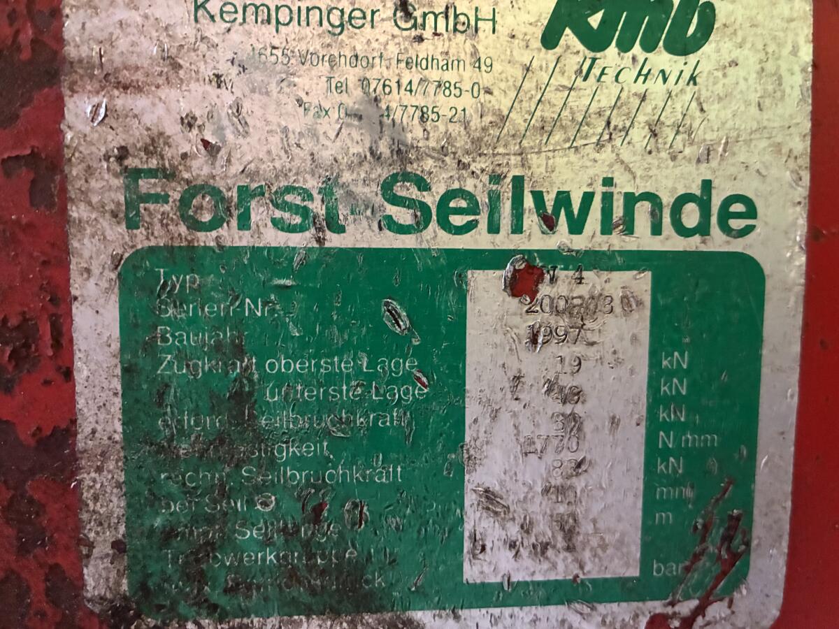 KMB Seilwinde 4t 3