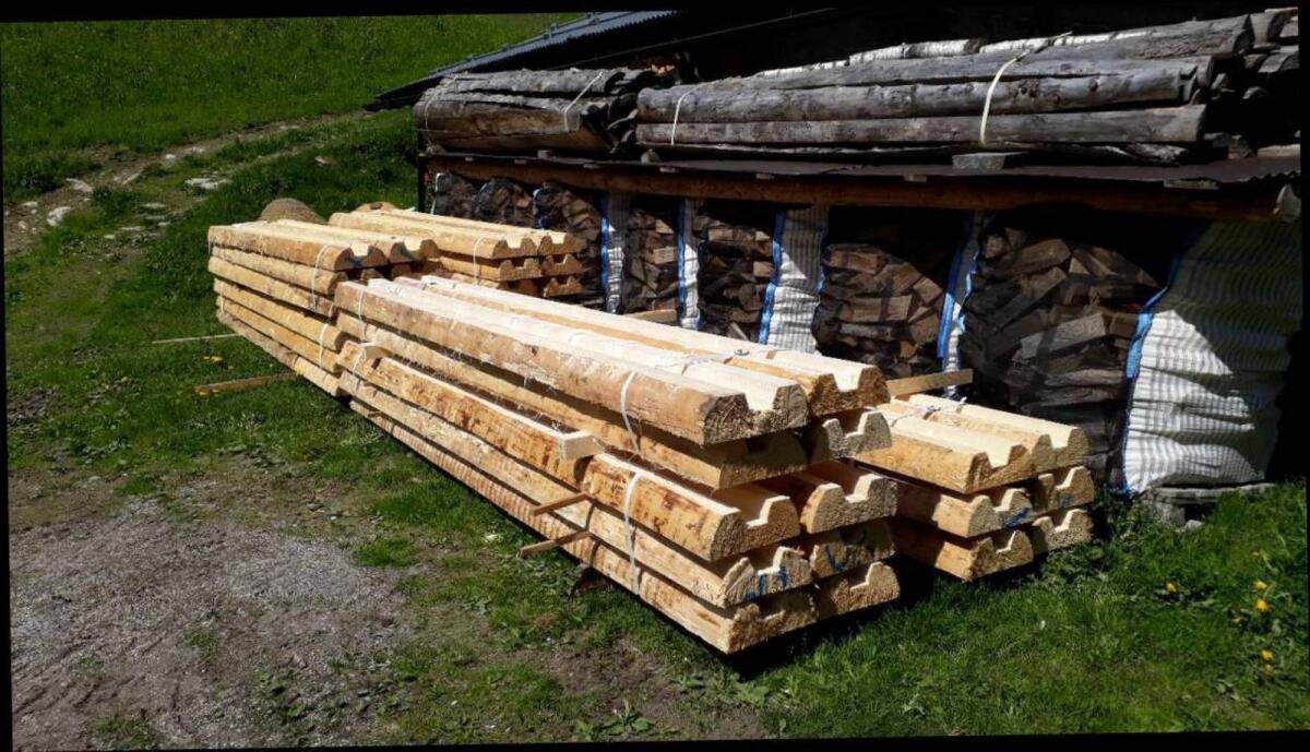 Holzrinnen für Forstwege 2