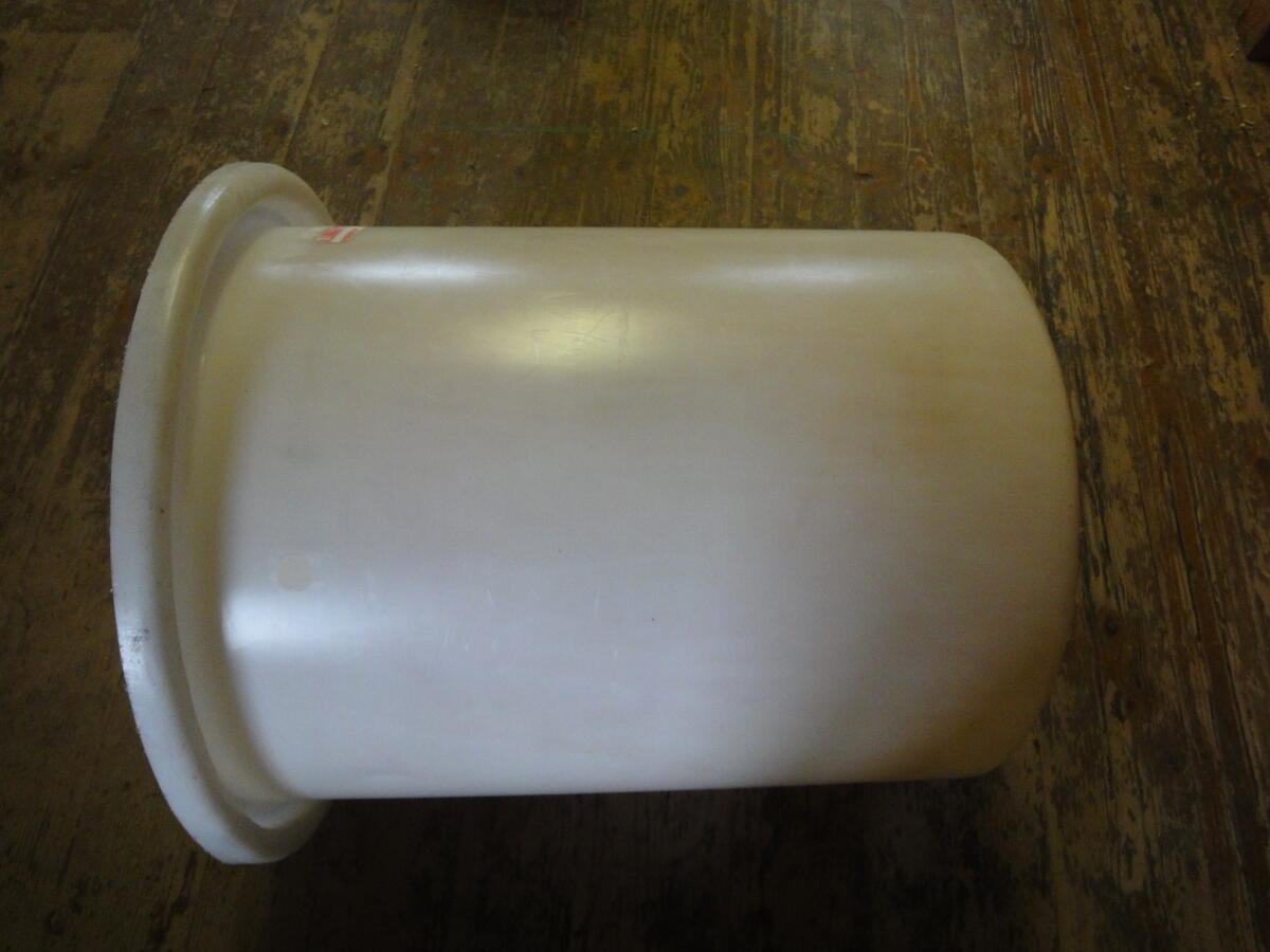 Maischefass, Kunststoff - Plastikfass, mit Wasserring 2