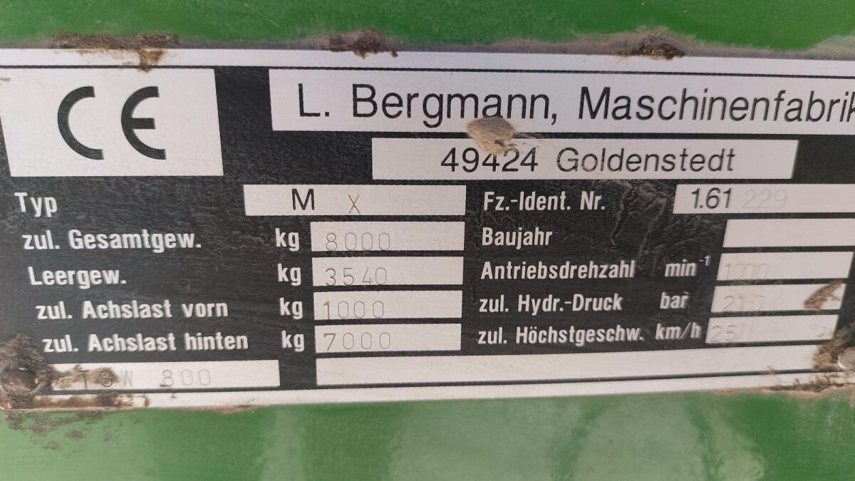 Bergmann Miststreuer Kompoststreuer 3