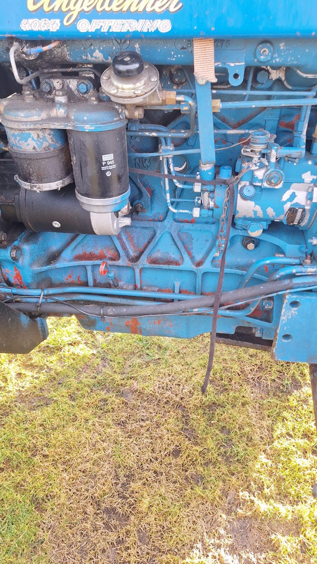 Ford 6600 Motor mit Turbo, Teileverkauf 3