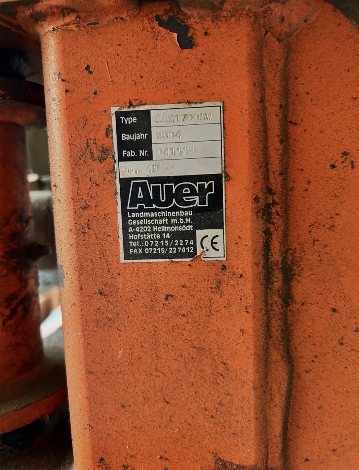 Rückezange Auer HRZ1700SW 3