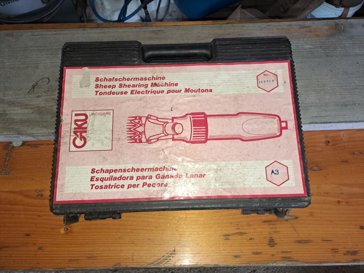 Schafschermaschine 2