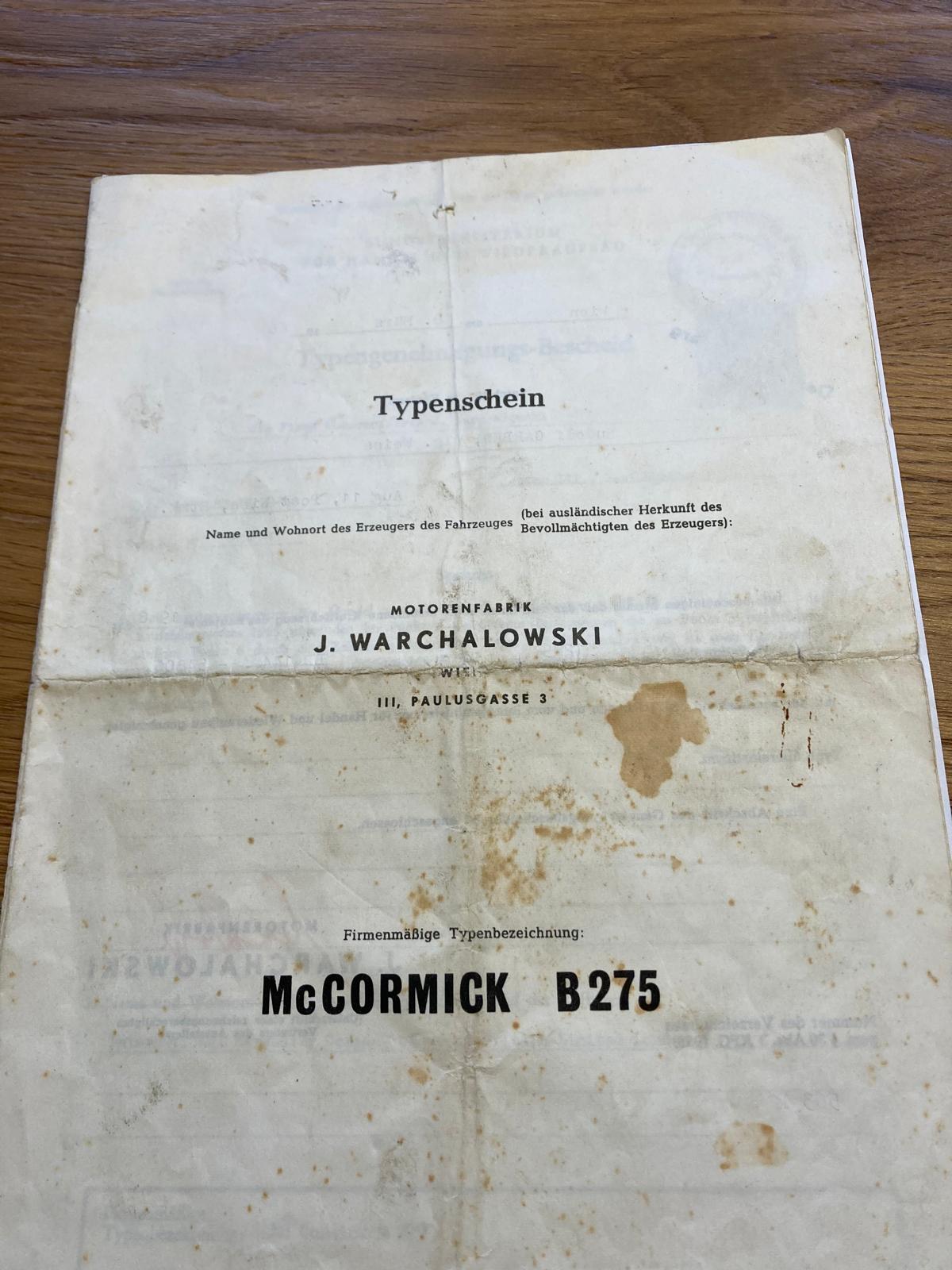 MC CORMICK INTERNATIONAL 2