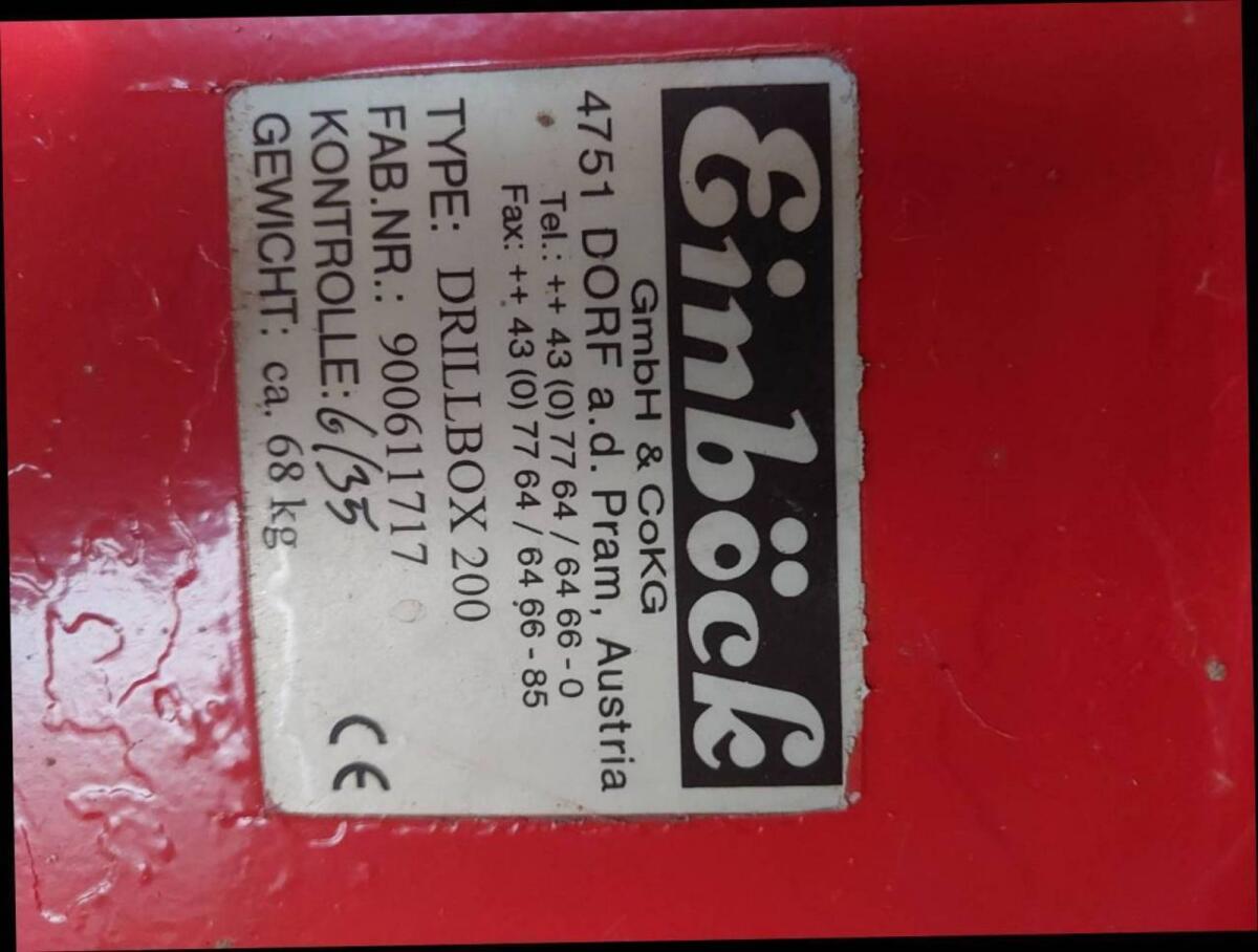 Einböck Saatkasten 2