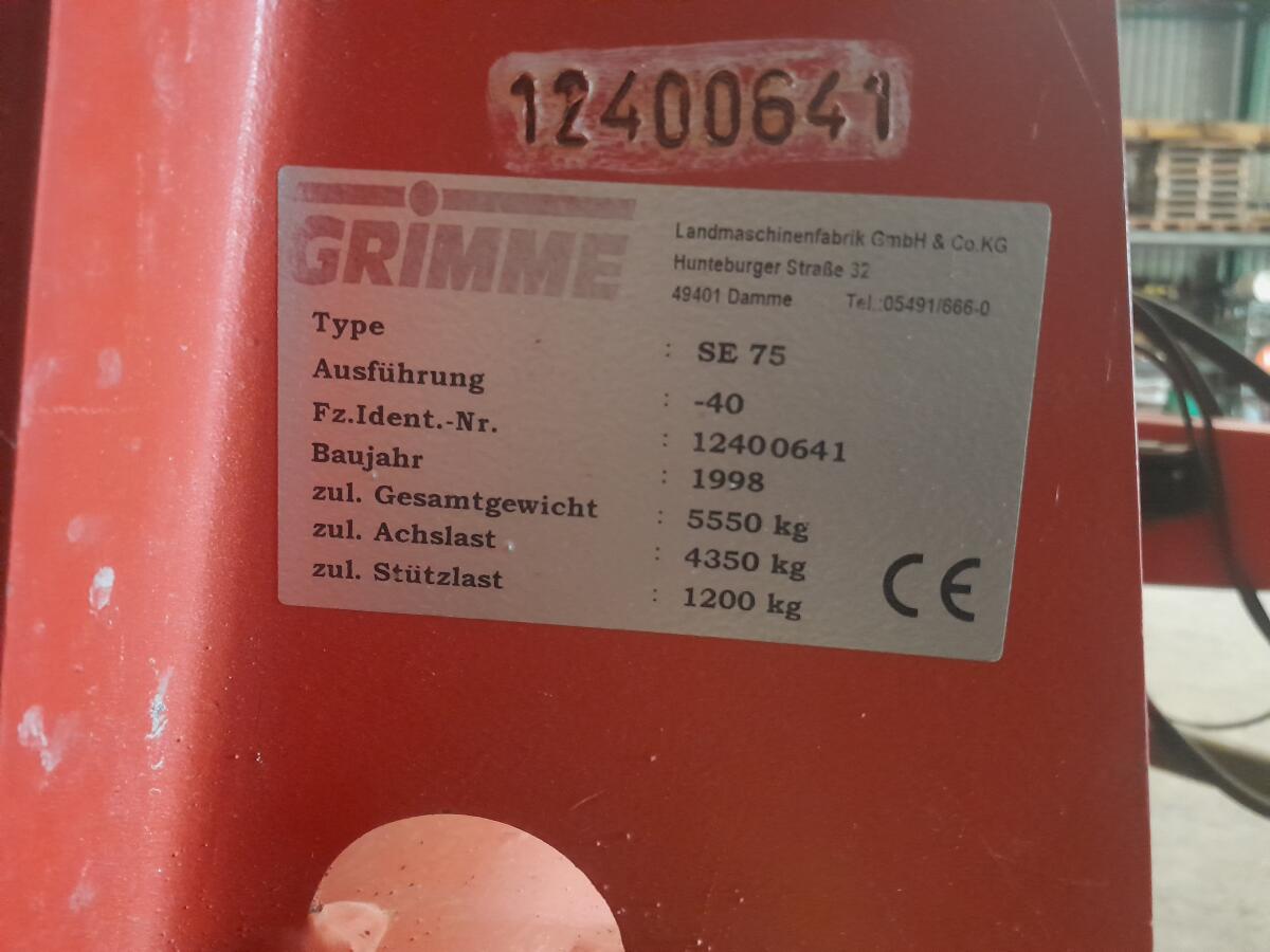 Grimme SE 75 - 40 2
