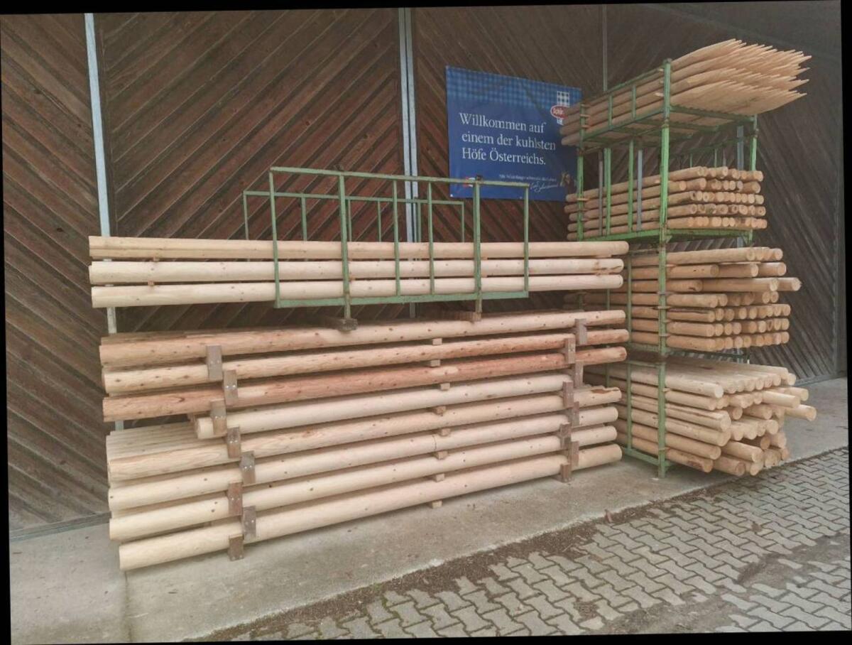 Gefrästes Rundholz 2