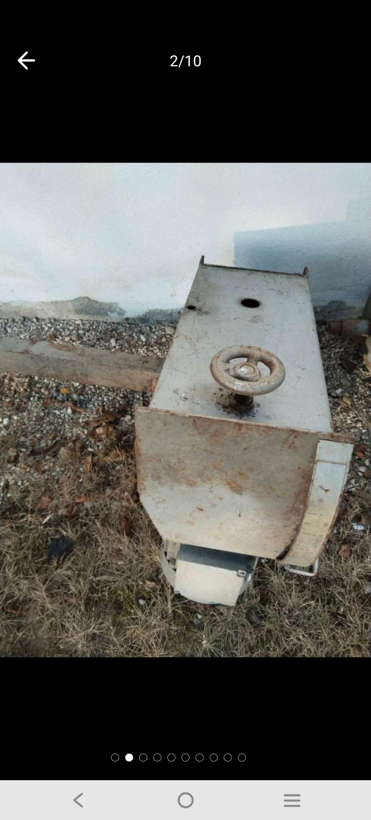 Elektromotor mit Getriebe, 380 V 3