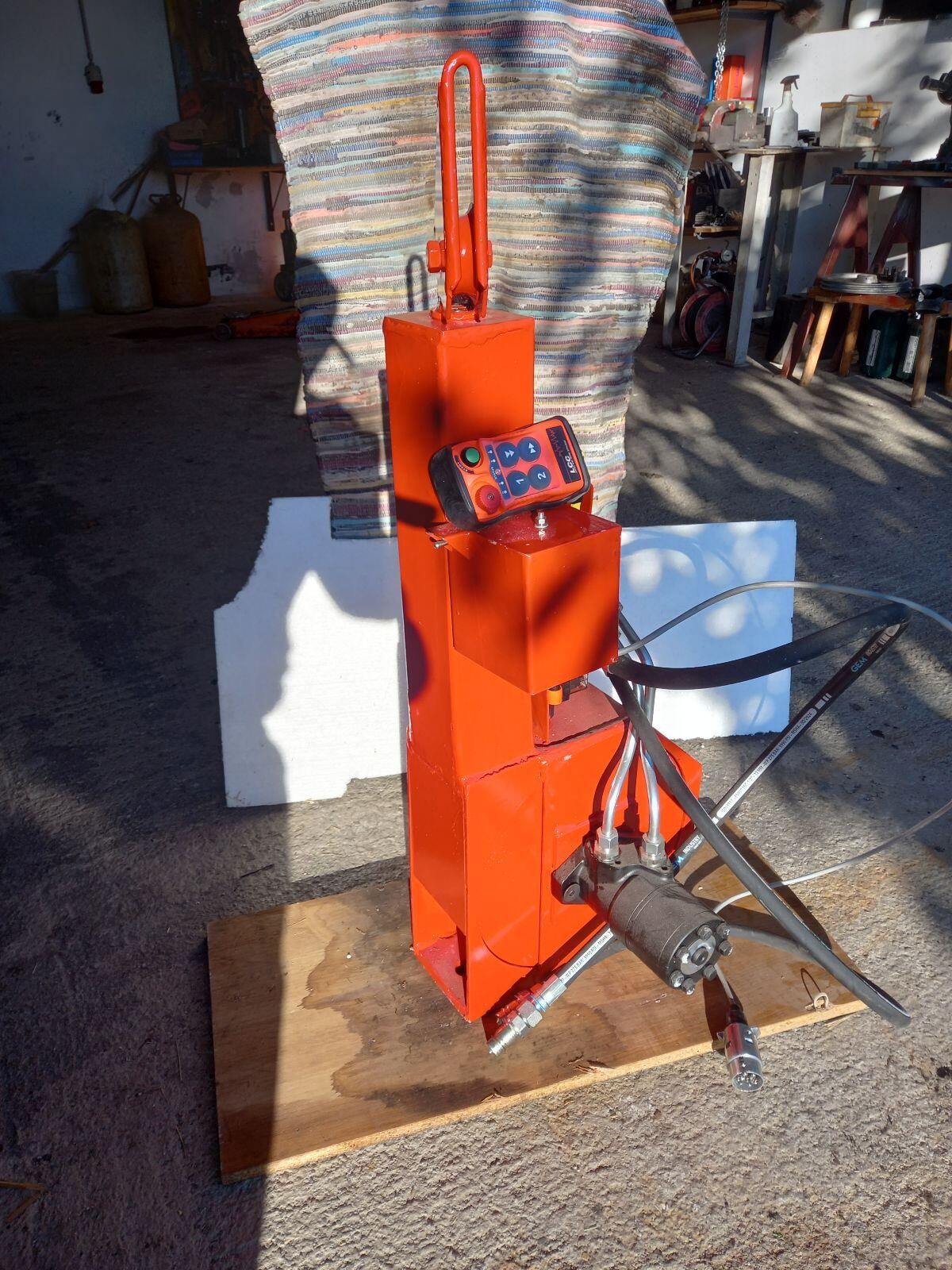 Hydr. Seilwinde mit Funk 3