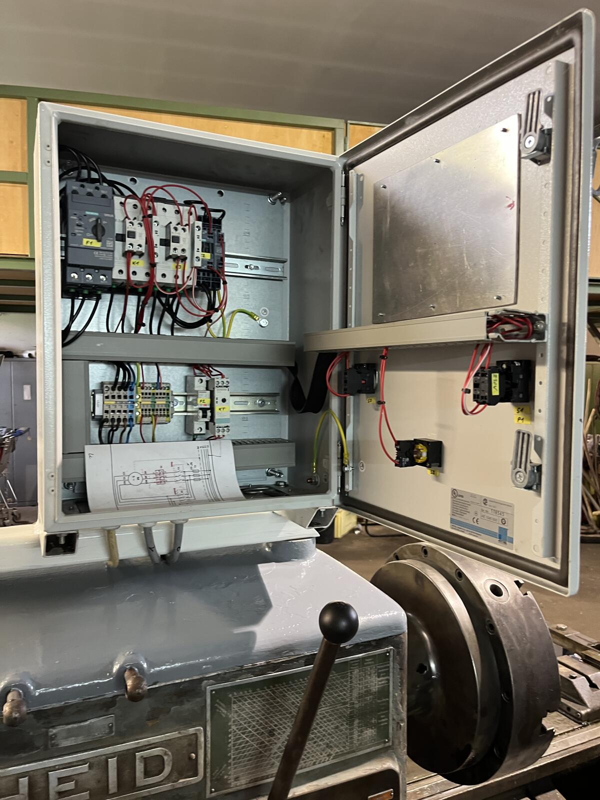 Heid Leit- und Zugspindel-Drehbank 3