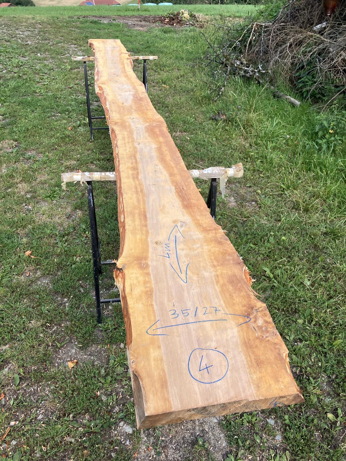 Erlenholz 50 mm Pfosten 2