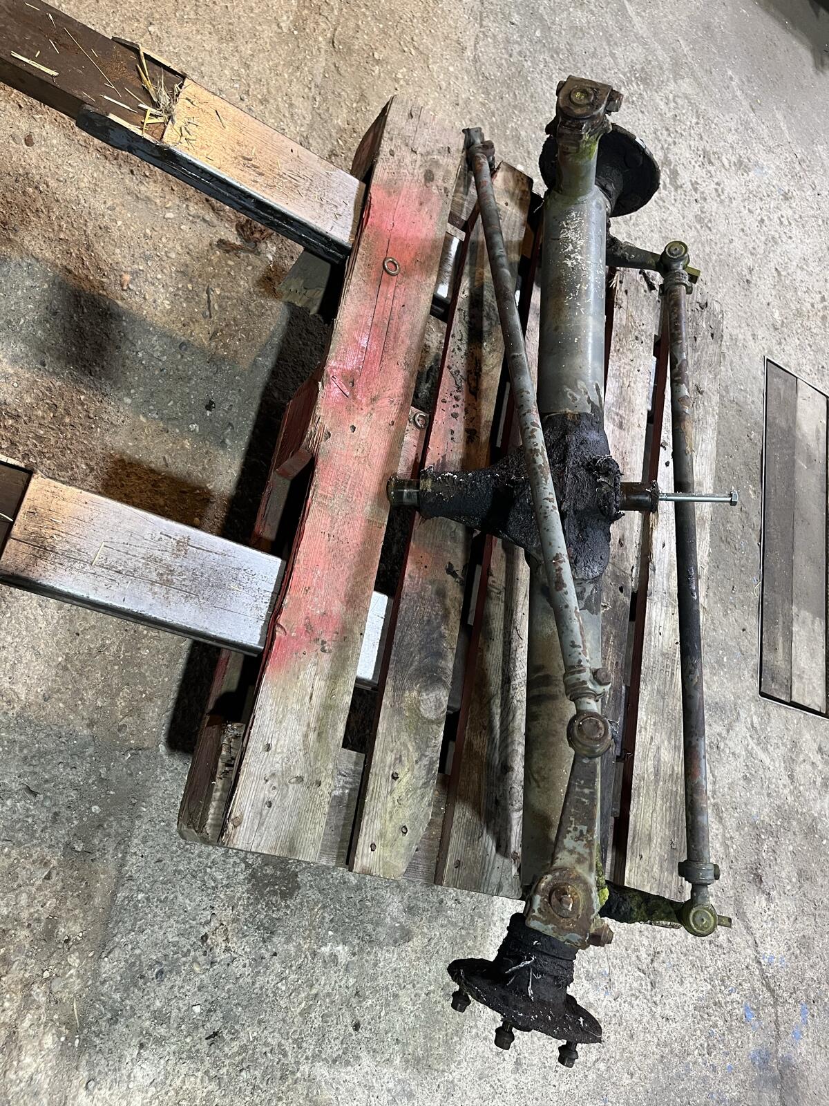 Vorderachse Steyr 40 2