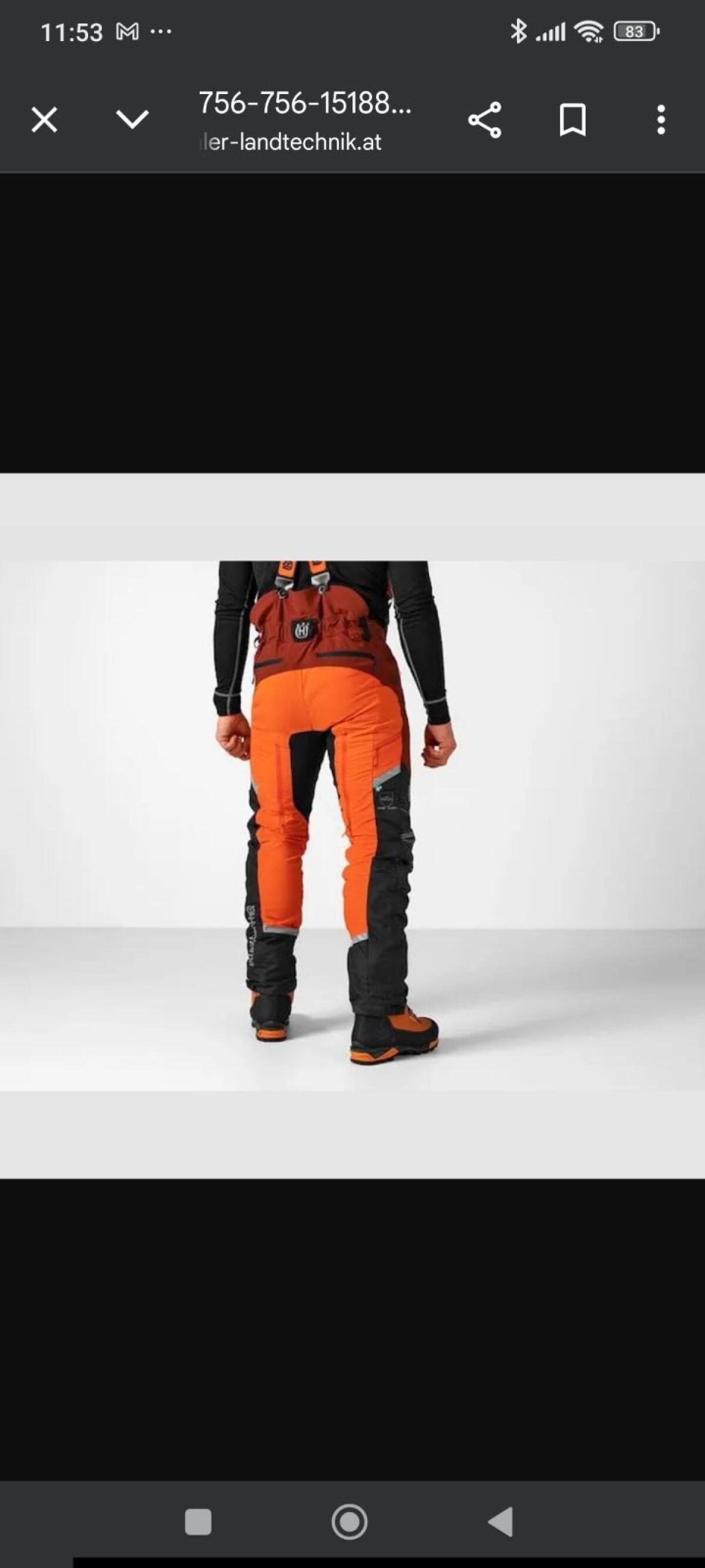 Husqvarna Technical Extrem Schnittschutzhose 3