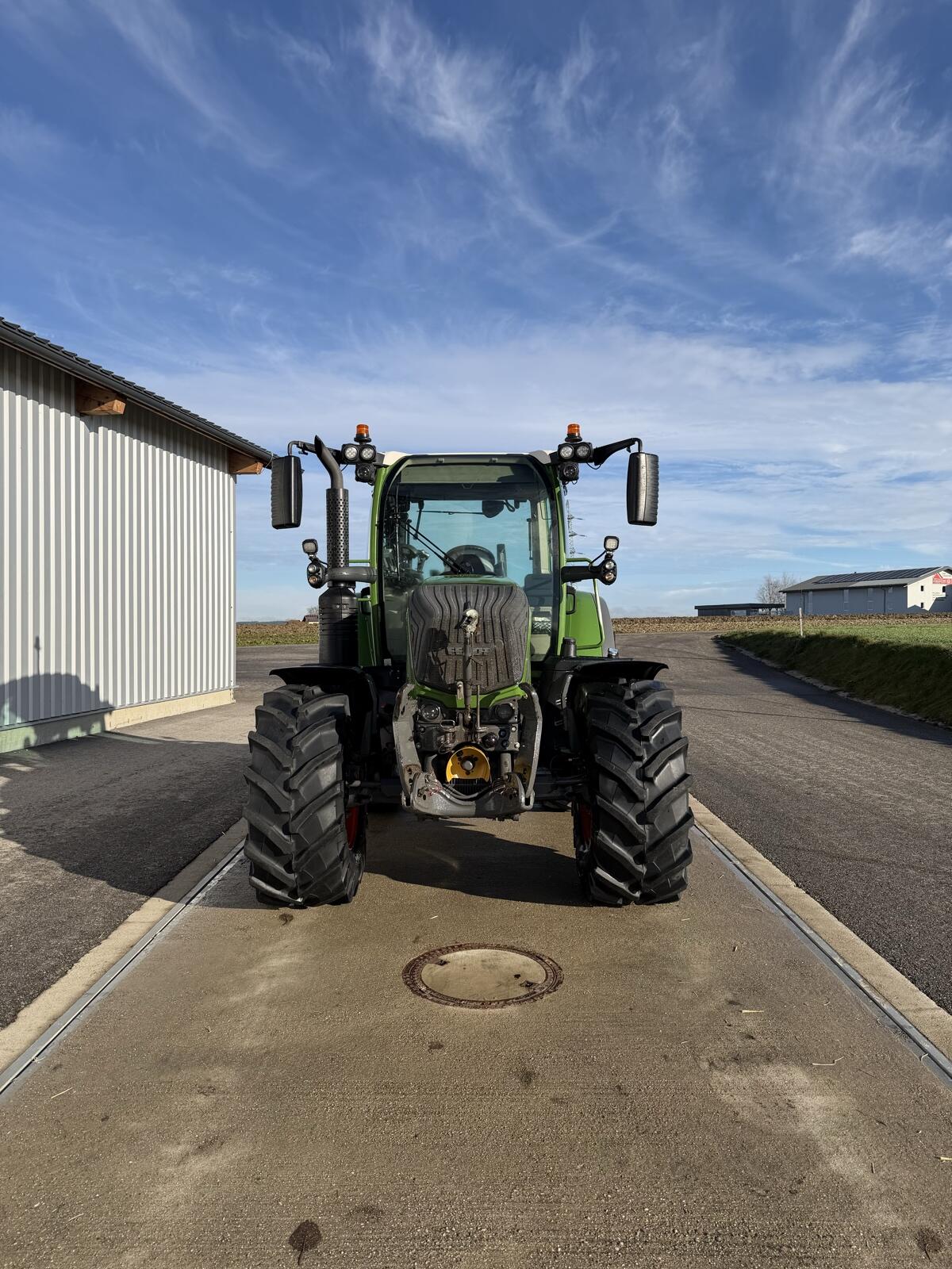 Fendt 313 Vario mit RTK-Lenksystem 3