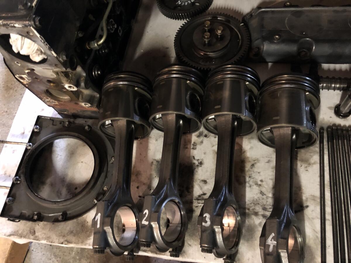 Geotrac 83 93 Kurbelwelle (Pleuel Kolben) für PERKINS 1104c 3