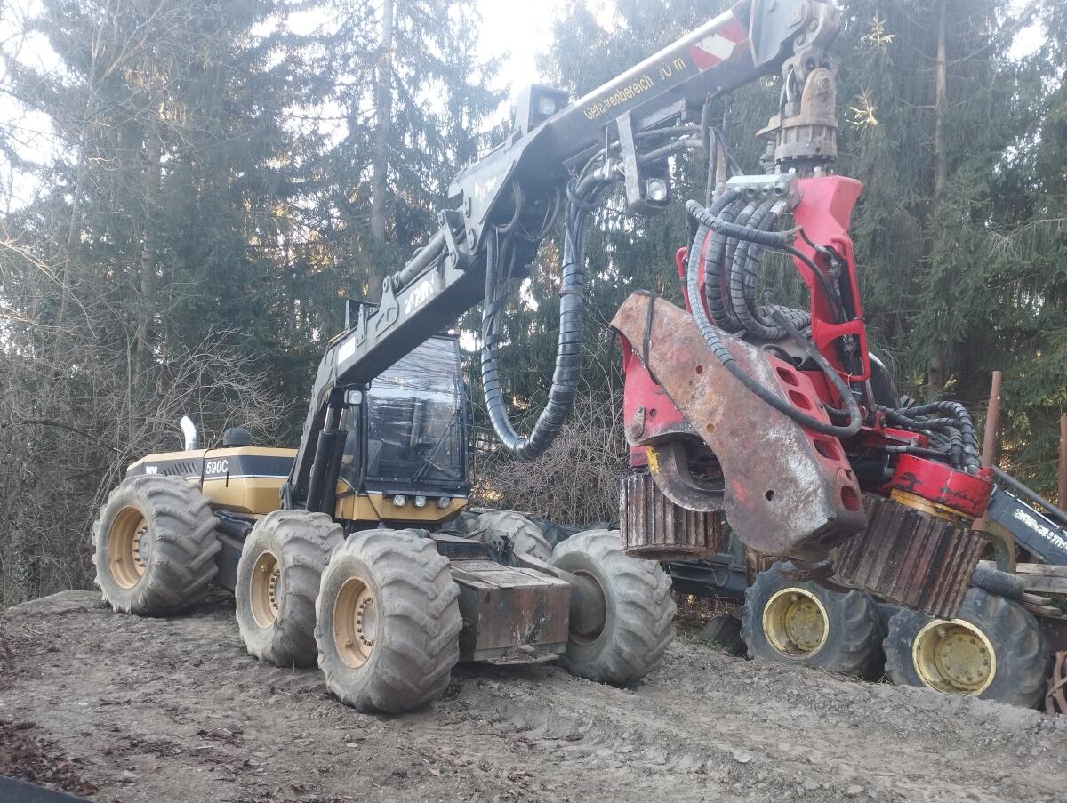 Harvesteraggregat SP 551 ca. 2.800 Bstd. Motomit IT 3