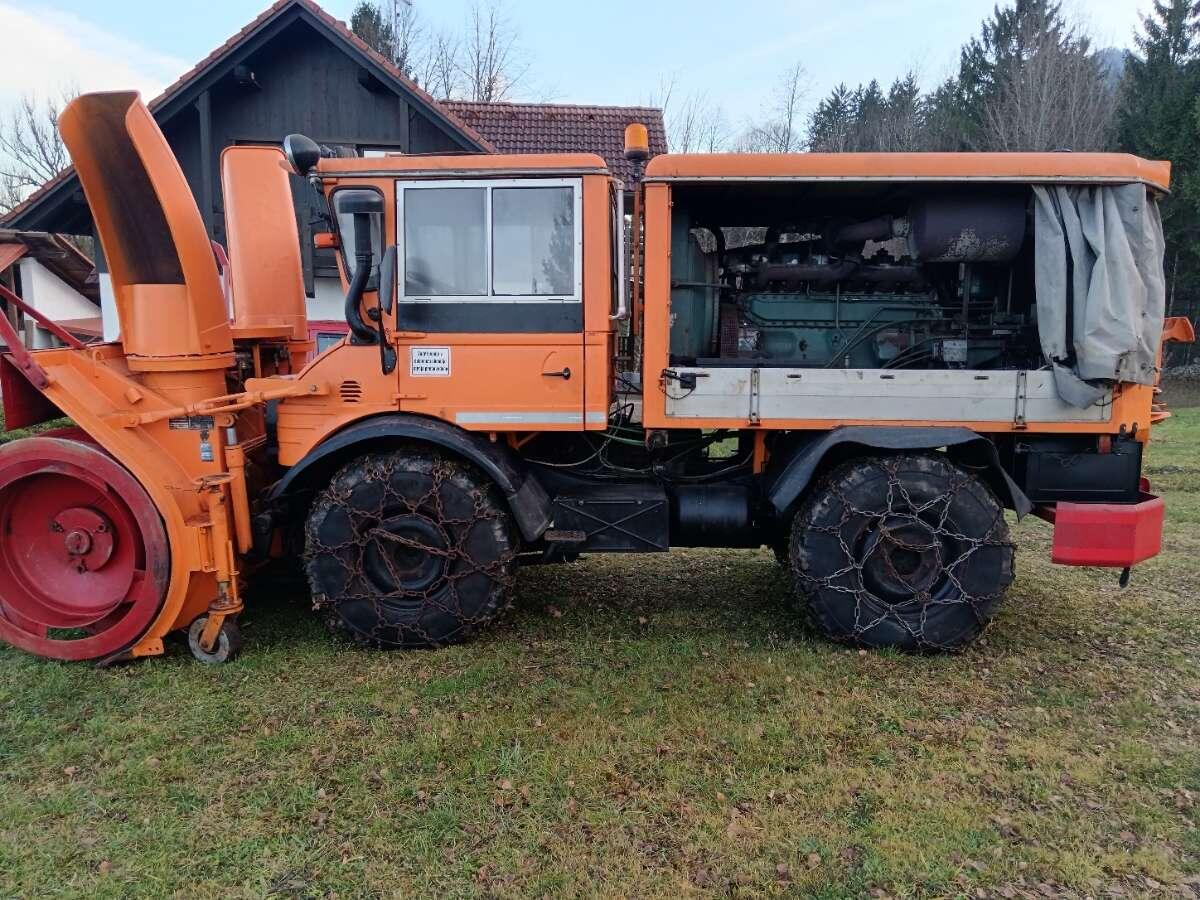 UNIMOG 406 Schneefräse 3