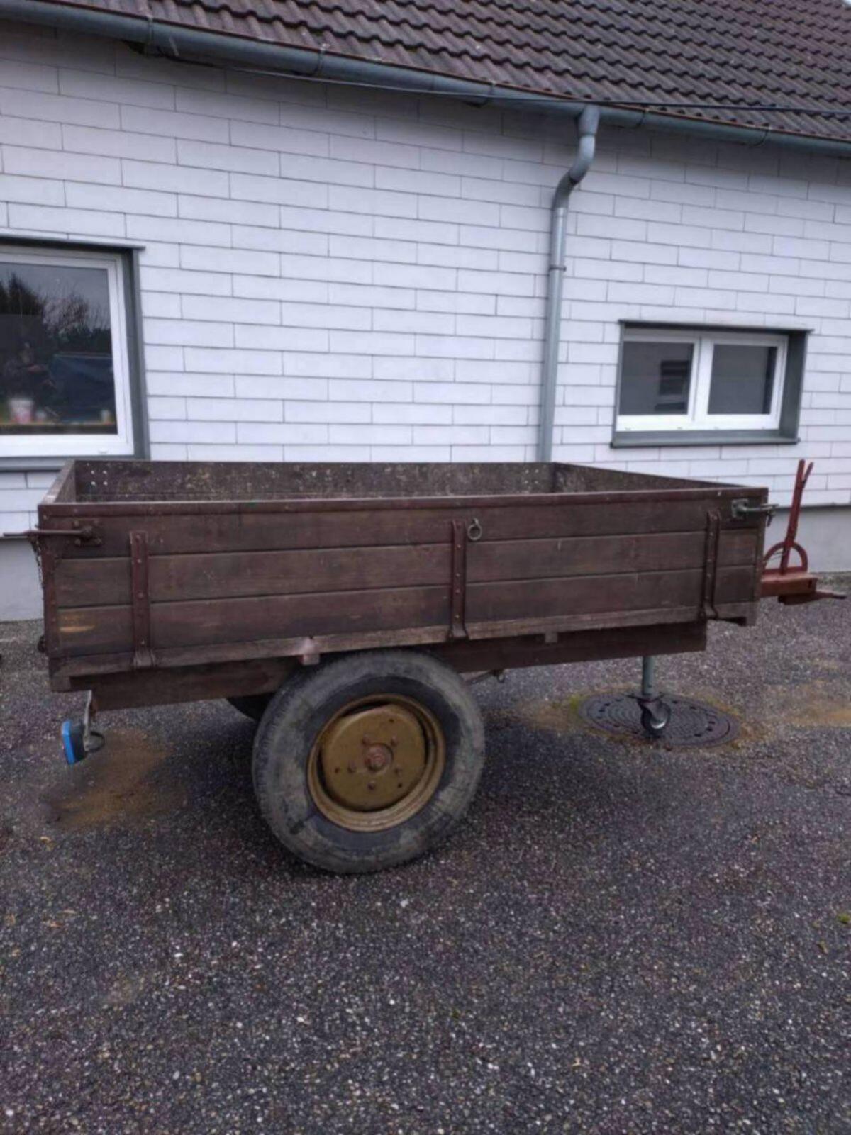 Einachsanhänger Eigenbau 2