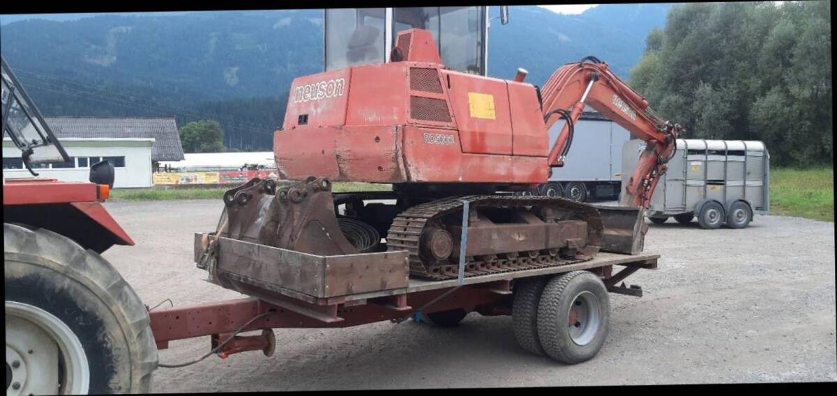 Anhänger für Baggertransport 2