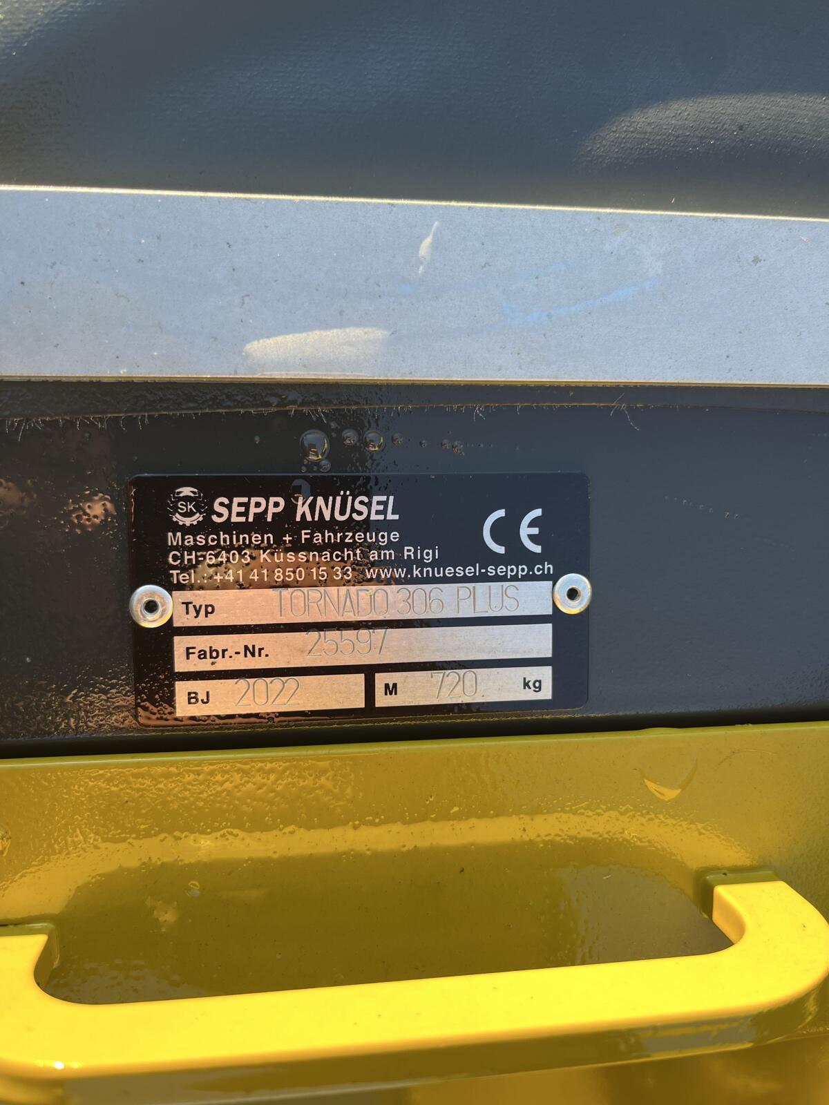 Mähwerk Knüsel Tornado 306 Plus 3