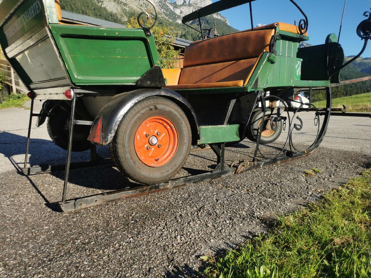 Pferdeschlitten / Pferdekutsche kombiniert 3