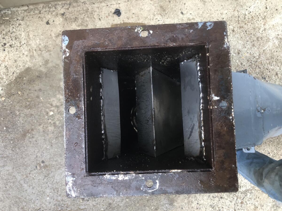 Klappkasten Getreidetechnik Rohrverteiler 3