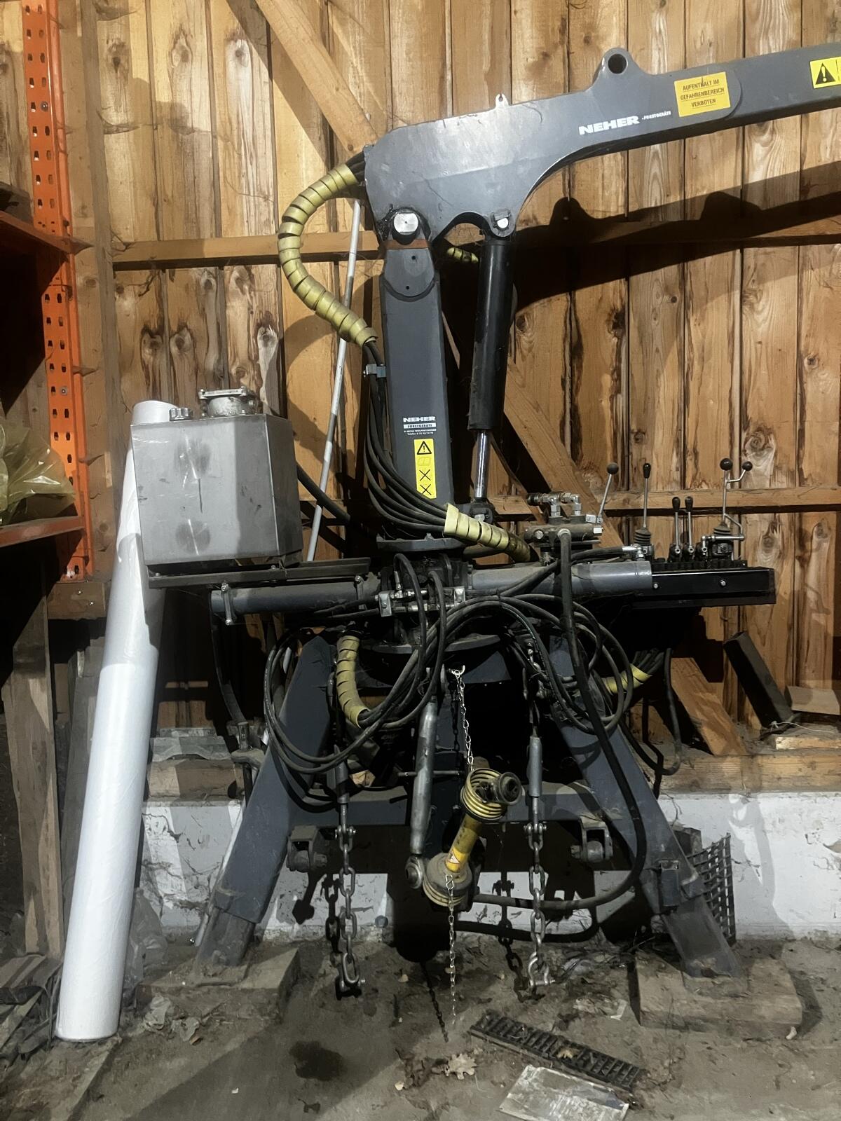 3-Punkt Forstkran Källefall K200 2