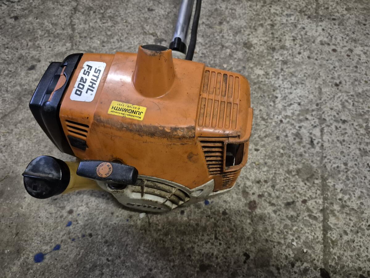 Verkaufe defekte Motorsense 3