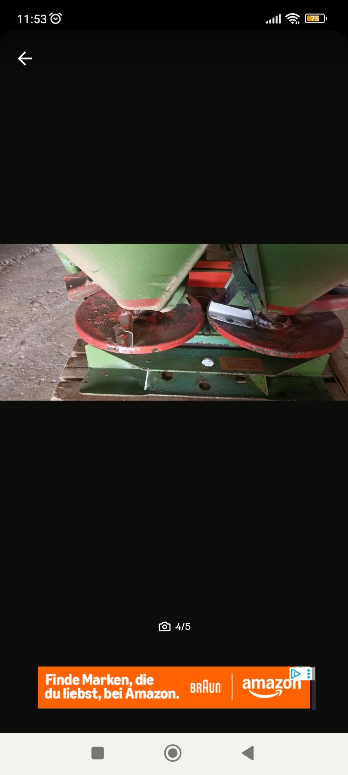 Amazone Düngerstreuer ZA-F 403 3