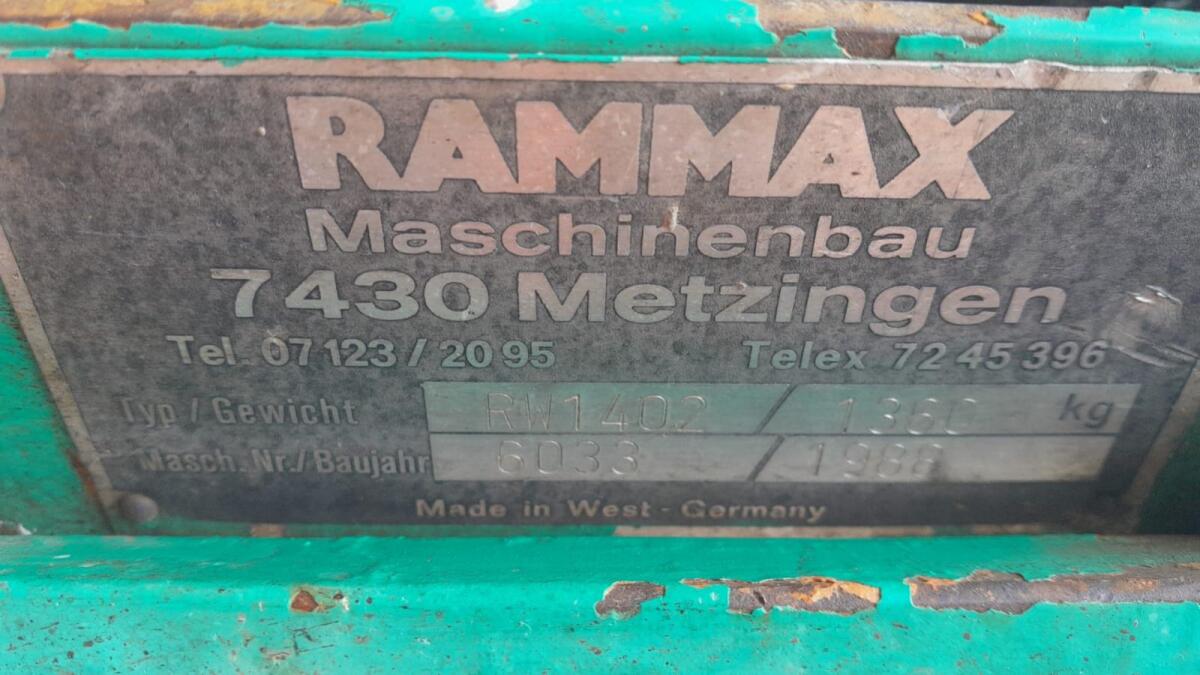 Grabenwalze Ramax 3