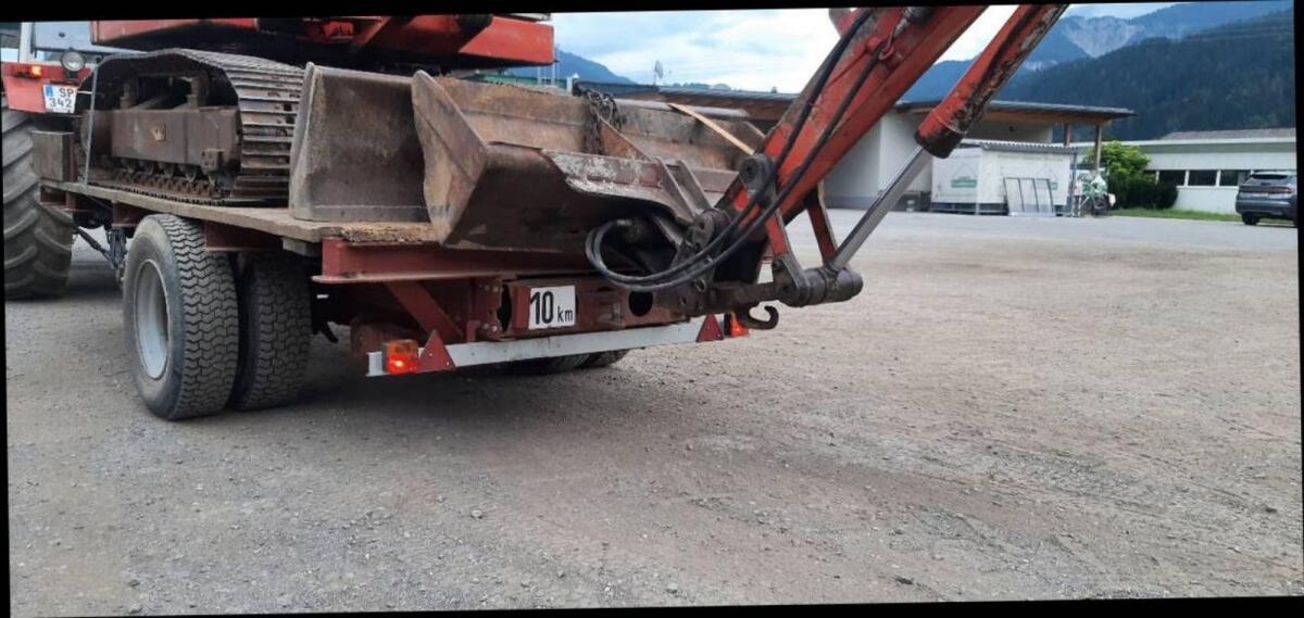 Anhänger für Baggertransport 3