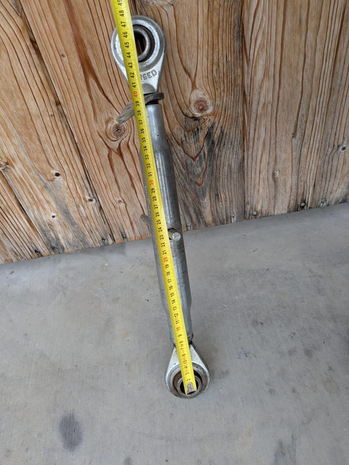 Ackerschiene, Mechanischer Oberlenker, Augenschrauben, Schneeketten 2