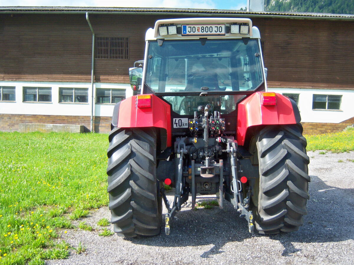 STEYR 9094 A mit HAUER XB 90 Topzustand 3