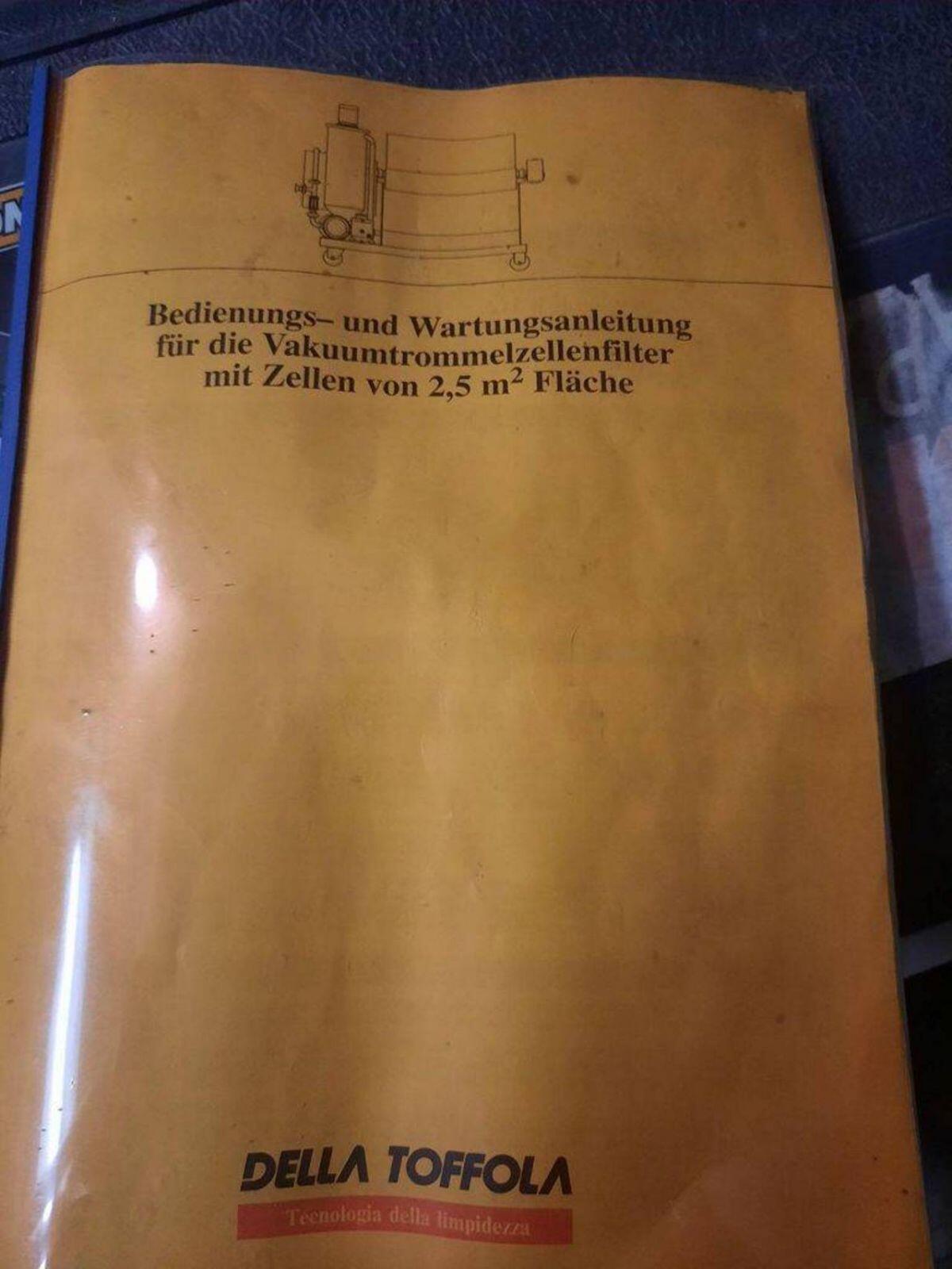 Vakuumdrehfilter 2,5 m² Della Toffola 2