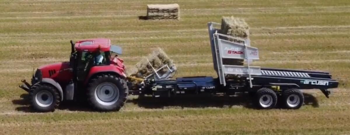 Ballensammelwagen Arcusin XP54 neuwertig 2
