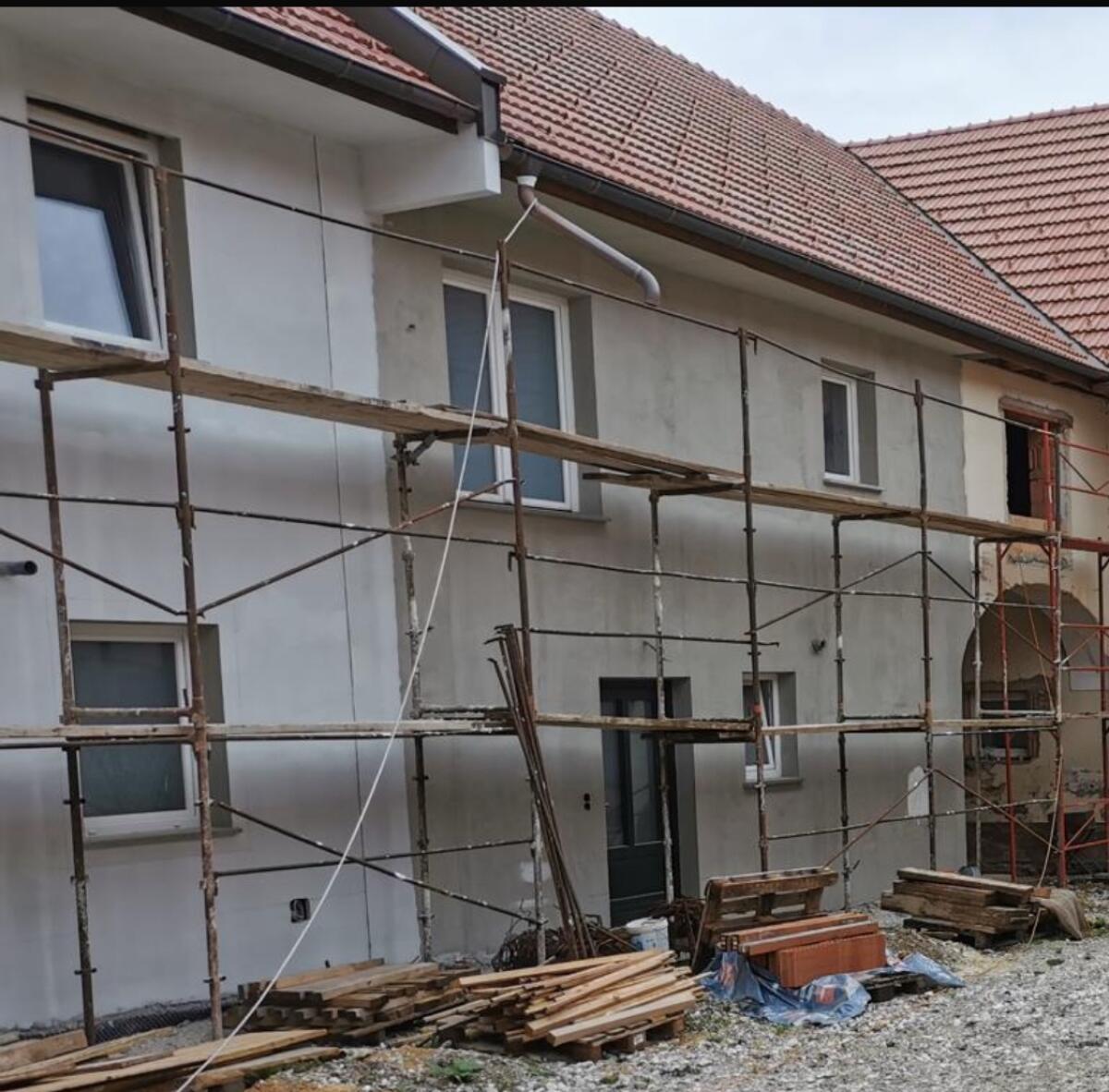 Baugerüst, Arbeitsgerüst, Fassadengerüst 2