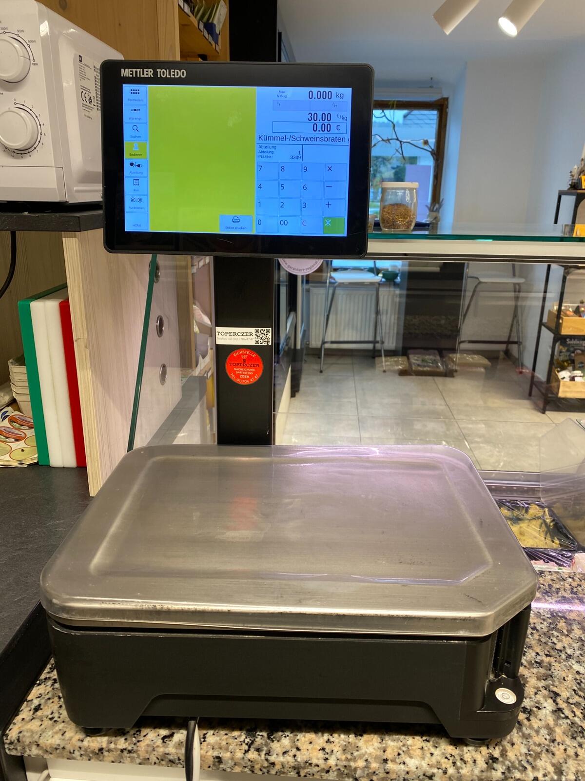 2 x Mettler Toledo Fresh Base Etikettenwaage 3