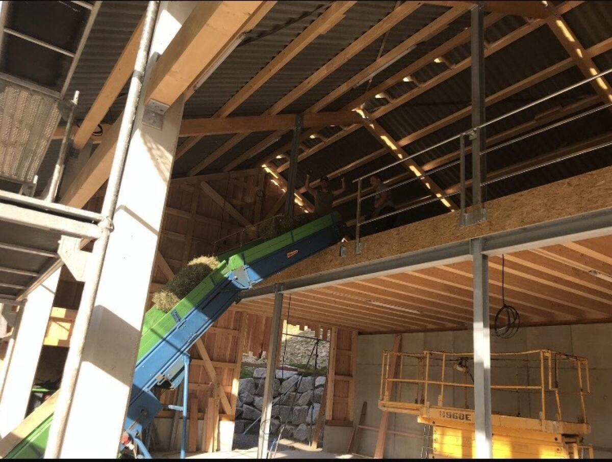 Heuballen Förderband 3