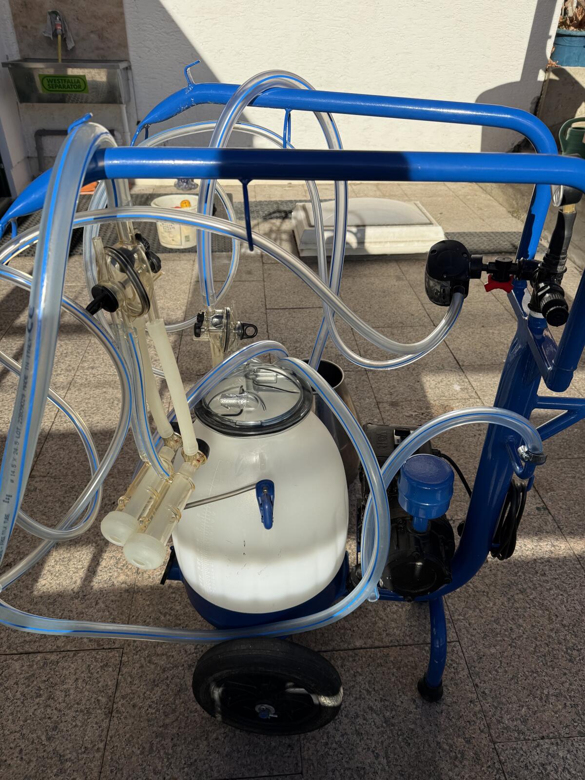 Melkmaschine für Ziegen 2