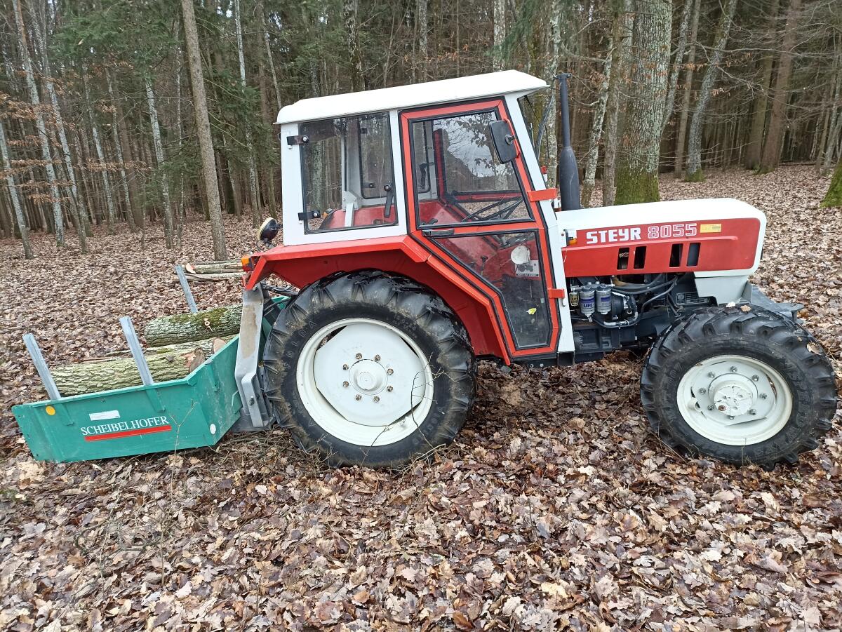 Steyr 8055, 3.133 echte Bstd. 3